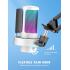 Fifine Ampligame A8 Usb Mic With Controllable Rgb, Live Monitoring, Input Dial, Pop Filter For Streaming - White Fifine Ampligame A8 Usb Mic With Controllable Rgb, Live Monitoring, Input Dial, Pop Filter For Streaming - White