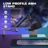 Fifine BM88 Low-profile Microphone Arm Stand With Cable Channeling, Handling Max 1.5kg Mics For Streaming, Podcasting