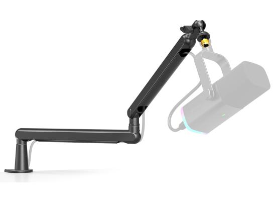 Fifine BM88 Low-profile Microphone Arm Stand With Cable Channeling, Handling Max 1.5kg Mics For Streaming, Podcasting