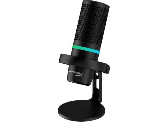 HyperX DuoCast USB RGB Omnidirectional Microphone, Hi-Res recording, Low-profile shock mount, Tap-to-Mute sensor For PC, PS5, PS4 & Mac