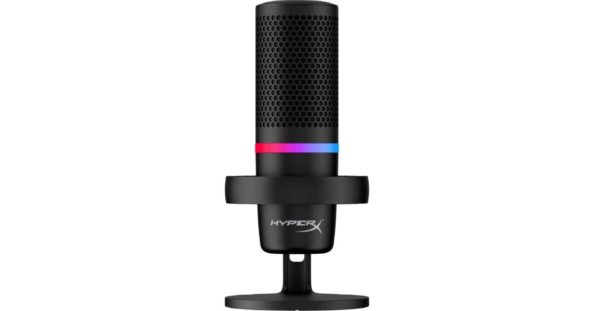 HyperX DuoCast USB RGB Omnidirectional Microphone, Hi-Res recording ...