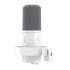 FIFINE K688 USB/XLR Dynamic Mic with Shock Mount, Touch-Mute, Headphone Jack, I/O Controls for Podcasting - Black FIFINE K688 USB/XLR Dynamic Mic with Shock Mount, Touch-Mute, Headphone Jack, I/O Controls for Podcasting - Black
