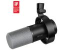FIFINE K688 USB/XLR Dynamic Mic with Shock Mount, Touch-Mute, Headphone Jack, I/O Controls for Podcasting