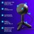 Logitech G Yeti Orb Condenser LIGHTSYNC RGB Wired Cardioid USB Gaming capsule Mic for PC & Mac, Plug and Play, For Gaming & Content Creation