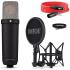 RØDE NT1 5th Generation Large-diaphragm Studio Condenser Microphone with XLR and USB Outputs, Shock Mount and Pop Filter for Music Production, Vocal Recording and Podcasting (Black) RØDE NT1 5th Generation Large-diaphragm Studio Condenser Microphone with XLR and USB Outputs, Shock Mount and Pop Filter for Music Production, Vocal Recording and Podcasting (Black)