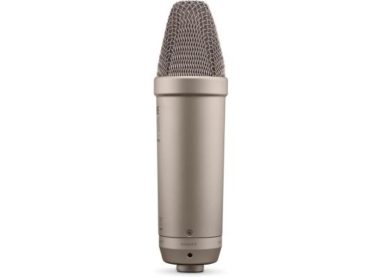 Rode NT1 5th Generation Condenser Microphone with SM6 Shockmount and Pop Filter,Silver