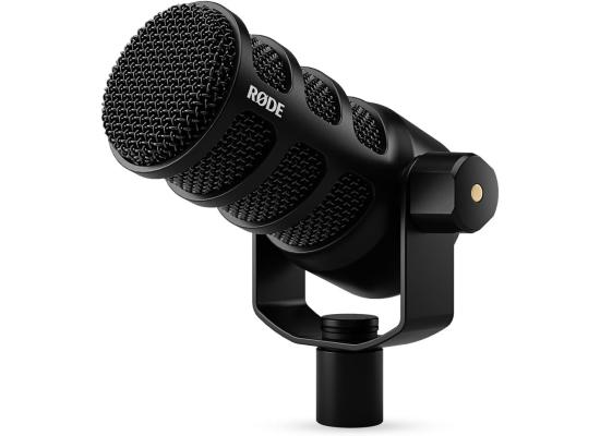 RØDE PodMic USB Versatile Dynamic Broadcast Microphone With XLR and USB Connectivity for Podcasting, Streaming, Gaming, Music-Making and Content Creation
