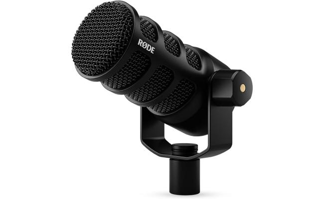 RØDE PodMic USB Versatile Dynamic Broadcast Microphone With XLR and USB Connectivity for Podcasting, Streaming, Gaming, Music-Making and Content Creation RØDE PodMic USB Versatile Dynamic Broadcast Microphone With XLR and USB Connectivity for Podcasting, Streaming, Gaming, Music-Making and Content Creation