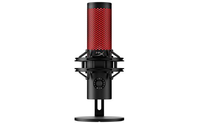 HyperX QuadCast 2 USB Hi-Res Studio-Quality & Performance Black Microphone For Gaming, Streaming, Podcasting, Red LED For PC, PS4, PS5 and Mac