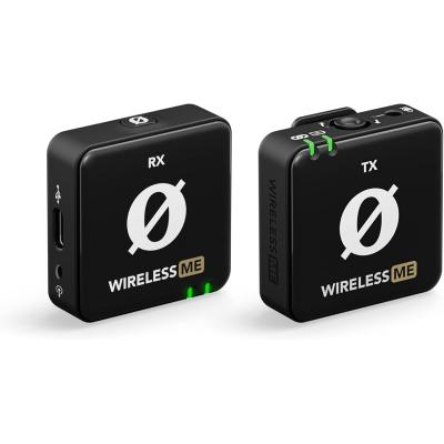 RODE Wireless ME Ultra-compact Wireless Microphone System with Built-in Microphones, GainAssist Technology and 100m Range for Filmmaking, Interviews and Content Creation, Wireless ME