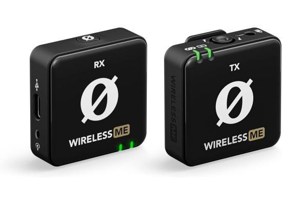RODE Wireless ME Ultra-compact Wireless Microphone System with Built-in Microphones, GainAssist Technology and 100m Range for Filmmaking, Interviews and Content Creation, Wireless ME