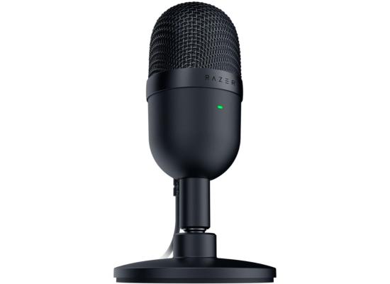 Razer Seiren Mini USB Ultra Compact Condenser Professional Recording Microphone Supercardioid Pickup Pattern, Built-in Shockmount, Plug & Play - For PC (Black)