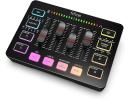 Fifine Ampligame SC3 Gaming Usb Mixer With Xlr/headset Input, Monitoring, Line In/out, Faders, Mute/voice Effect/sample