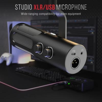 FIFINE AmpliTank Tank3 USB/XLR Dynamic Microphone - Black