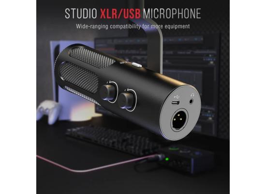 FIFINE AmpliTank Tank3 USB/XLR Dynamic Microphone - Black