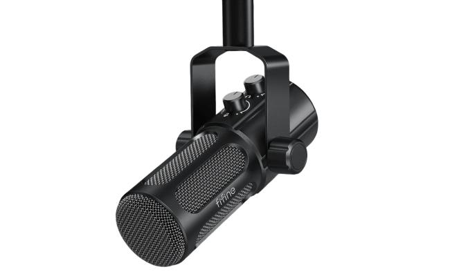 FIFINE AmpliTank Tank6 USB/XLR Dynamic Microphone - Black FIFINE AmpliTank Tank6 USB/XLR Dynamic Microphone - Black