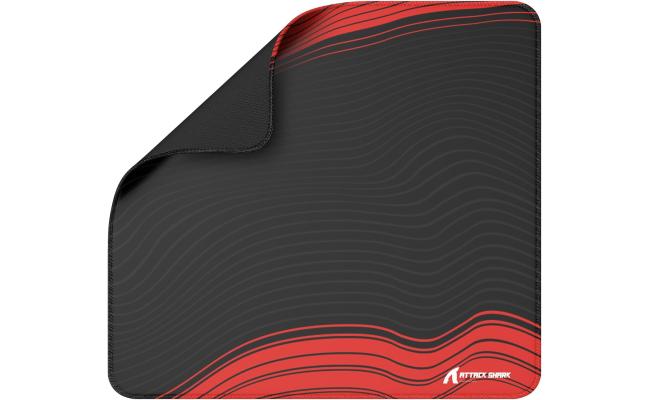 ATTACK SHARK CM02 Gaming Mouse Pad Esports Speed Large Mouse mats for Desk Waterproof Surface Stitched Edges and Anti-Slip Rubber Base Size XL Laminate 17.72” x 15.75” x 0.16” Black/Red ATTACK SHARK CM02 Gaming Mouse Pad Esports Speed Large Mouse mats for Desk Waterproof Surface Stitched Edges and Anti-Slip Rubber Base Size XL Laminate 17.72” x 15.75” x 0.16” Black/Red
