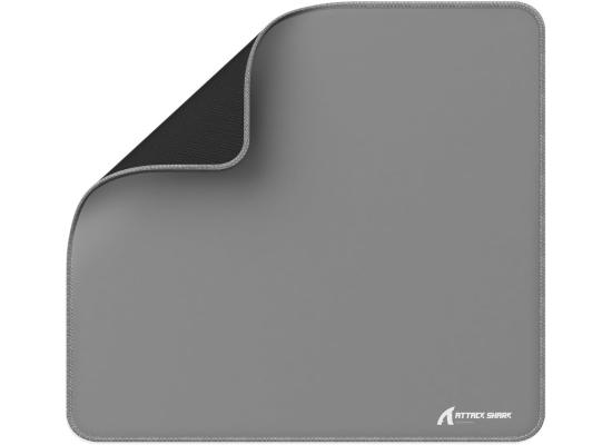 ATTACK SHARK CM02 Gaming Mouse Pad for Esports Speed Large Mouse mats for Desk Waterproof Surface Stitched Edges and Anti-Slip Rubber Base Size L Laminate 17.72” x 15.75” x 0.16” Grey