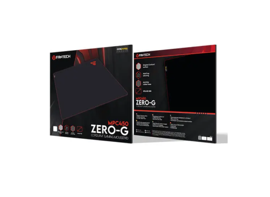 Fantech ZERO-G MPC450 450*400*3mm, Black Cordura Surface, Anti-slip Rubber Base  Gaming Mouse Pad