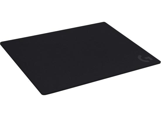 Logitech G740 Large Cloth Mouse Pad, Thick Pad, Stable Rubber Base, Ideal Friction For Low-DPI Gaming (460X400X5mm) - Black