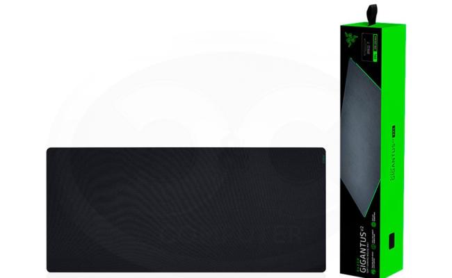 Razer Gigantus V2 Cloth Gaming Mouse Pad (3XL) Thick High-Density Foam, Non-Slip Base Black w/ Non-Slip Base (940 X 410 X 4 mm)