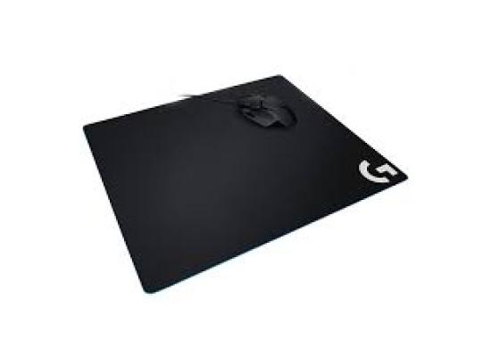 Logitech G640 Large Cloth Gaming Mousepad w/ Rubber Base & Optimised Surface Texture (460X400X3mm) - Black