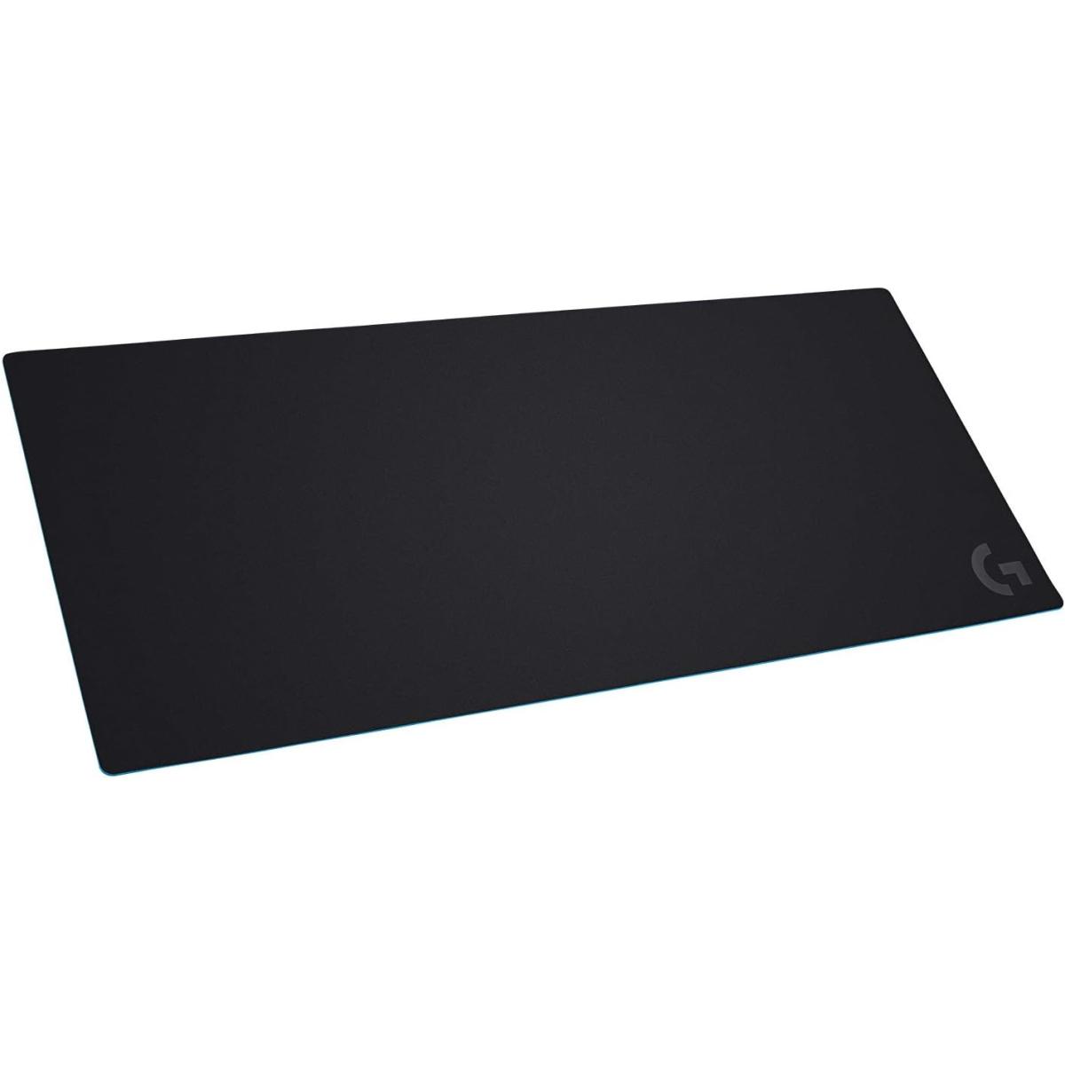 Logitech G840 XL Cloth Mouse Pad, Thin Pad, Stable Rubber Base, Performance-Tuned Surface Texture (900X400X3mm) - Black