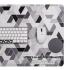 FANTECH MP905 GEO DeskMat GE01 XX-Large Gaming Premium Mouse Pad, Smooth Rubber & Cloth w/ Stitching Edges, Waterproof Coating, Superior Dense (900 x 400 x 4mm)