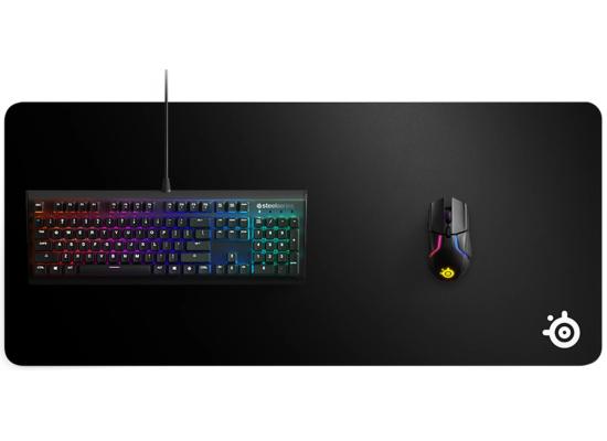 SteelSeries QcK XXL Low Profile Cloth Gaming Mouse Pad Thick Cloth (900 x 300 x2 mm)