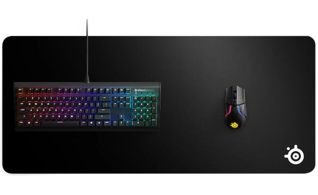 SteelSeries QcK XXL Low Profile Cloth Gaming Mouse Pad Thick Cloth (900 x 300 x2 mm)