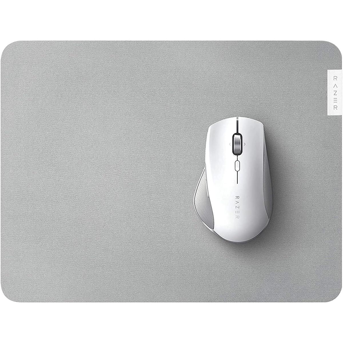 Razer Pro Glide Medium Soft Thick Mouse Mat w/ High-Density Rubber Foam, Textured Micro-Weave Cloth Surface Pad, Anti-Slip Base (360 x 275 x 3mm)