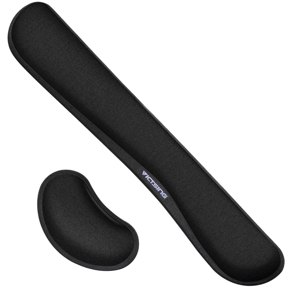 VICTSING Memory Foam Set 2in1 (Keyboard & Mouse) Durable & Comfortable Wrist Rest Pads