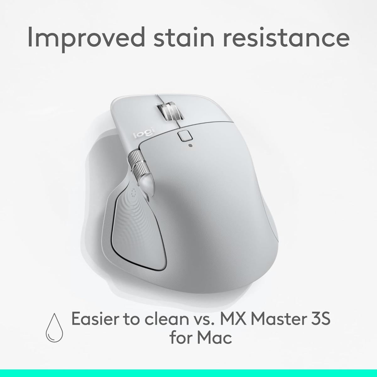 Logitech MX Master 4 for Mac, Ergonomic Bluetooth Mouse with Advanced Performance Haptic Feedback, Ultra-Fast Scrolling, USB-C Charging, MacOS, iPadOS, Windows - Silver Logitech MX Master 4 for Mac, Ergonomic Bluetooth Mouse with Advanced Performance Haptic Feedback, Ultra-Fast Scrolling, USB-C Charging, MacOS, iPadOS, Windows - Silver
