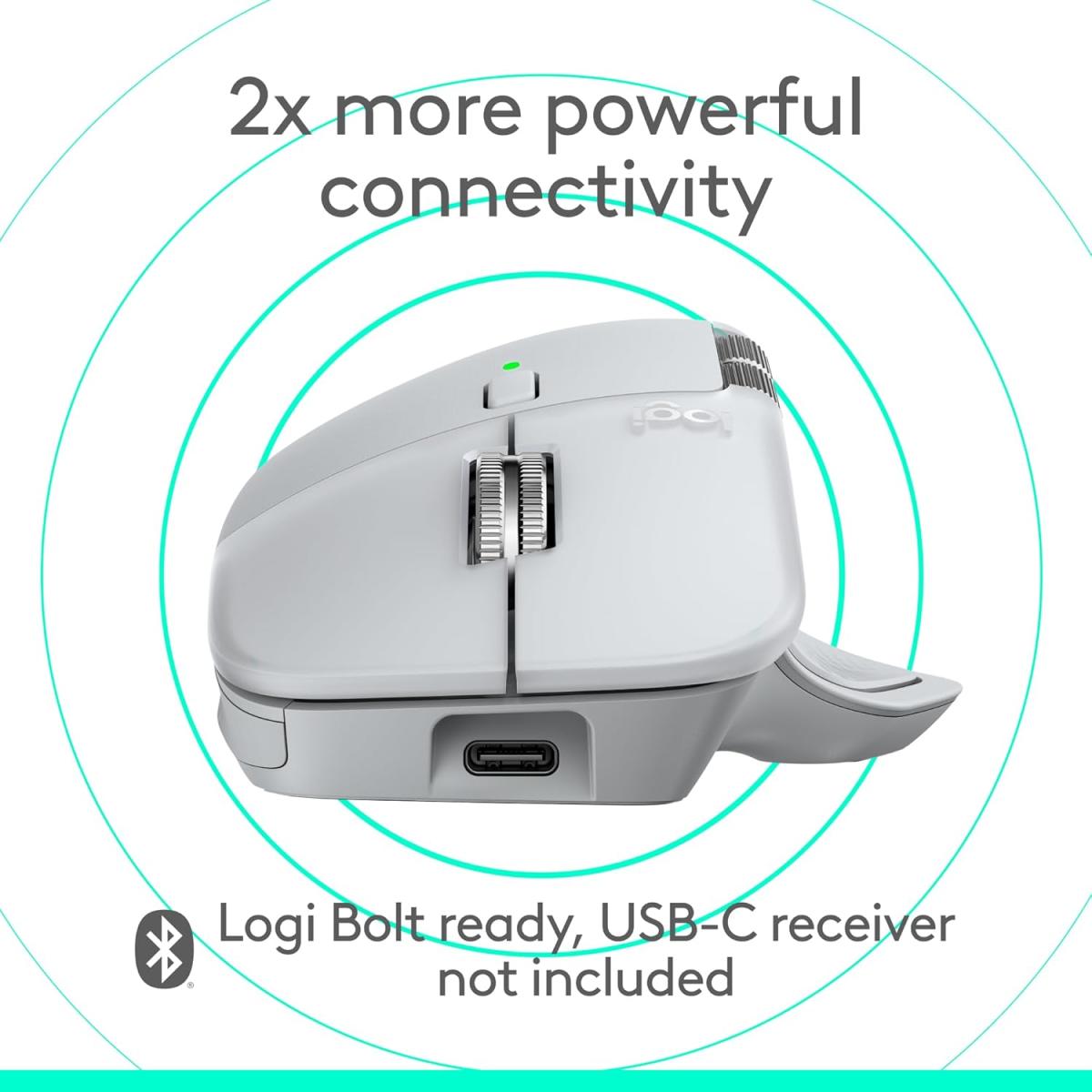 Logitech MX Master 4 for Mac, Ergonomic Bluetooth Mouse with Advanced Performance Haptic Feedback, Ultra-Fast Scrolling, USB-C Charging, MacOS, iPadOS, Windows - Silver Logitech MX Master 4 for Mac, Ergonomic Bluetooth Mouse with Advanced Performance Haptic Feedback, Ultra-Fast Scrolling, USB-C Charging, MacOS, iPadOS, Windows - Silver