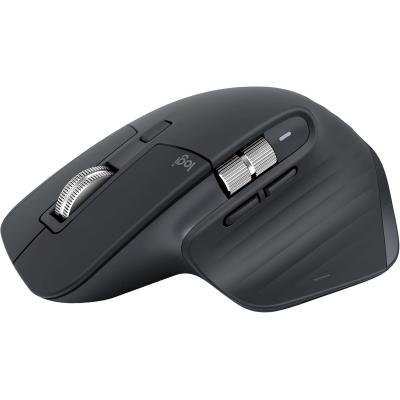 Logitech MX Master 3S Bluetooth Edition Wireless Mouse, No USB Receiver - Ultra-Fast Scrolling, Ergo, 8K DPI, Track on Glass, Quiet Clicks, Works with Apple Mac, Windows PC, Linux, Chrome - Graphite