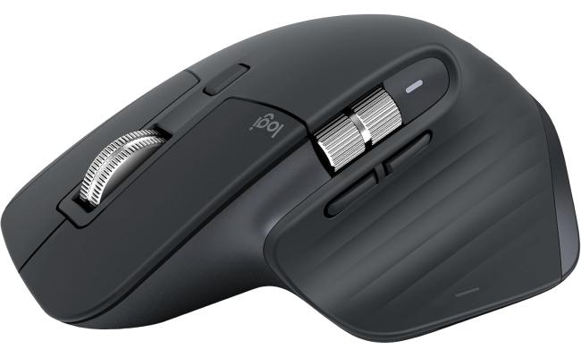 Logitech MX Master 3S Bluetooth Edition Wireless Mouse, No USB Receiver - Ultra-Fast Scrolling, Ergo, 8K DPI, Track on Glass, Quiet Clicks, Works with Apple Mac, Windows PC, Linux, Chrome - Graphite Logitech MX Master 3S Bluetooth Edition Wireless Mouse, No USB Receiver - Ultra-Fast Scrolling, Ergo, 8K DPI, Track on Glass, Quiet Clicks, Works with Apple Mac, Windows PC, Linux, Chrome - Graphite