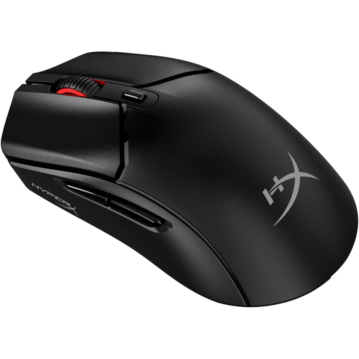 HyperX Pulsefire Haste 2 Core Wireless (2.4GHz / Bluetooth) Lightweight (70g) RGB Gaming Mouse,12K DPI, Up to 100 Hours AA Battery - For PC/PS5/Xbox Series X