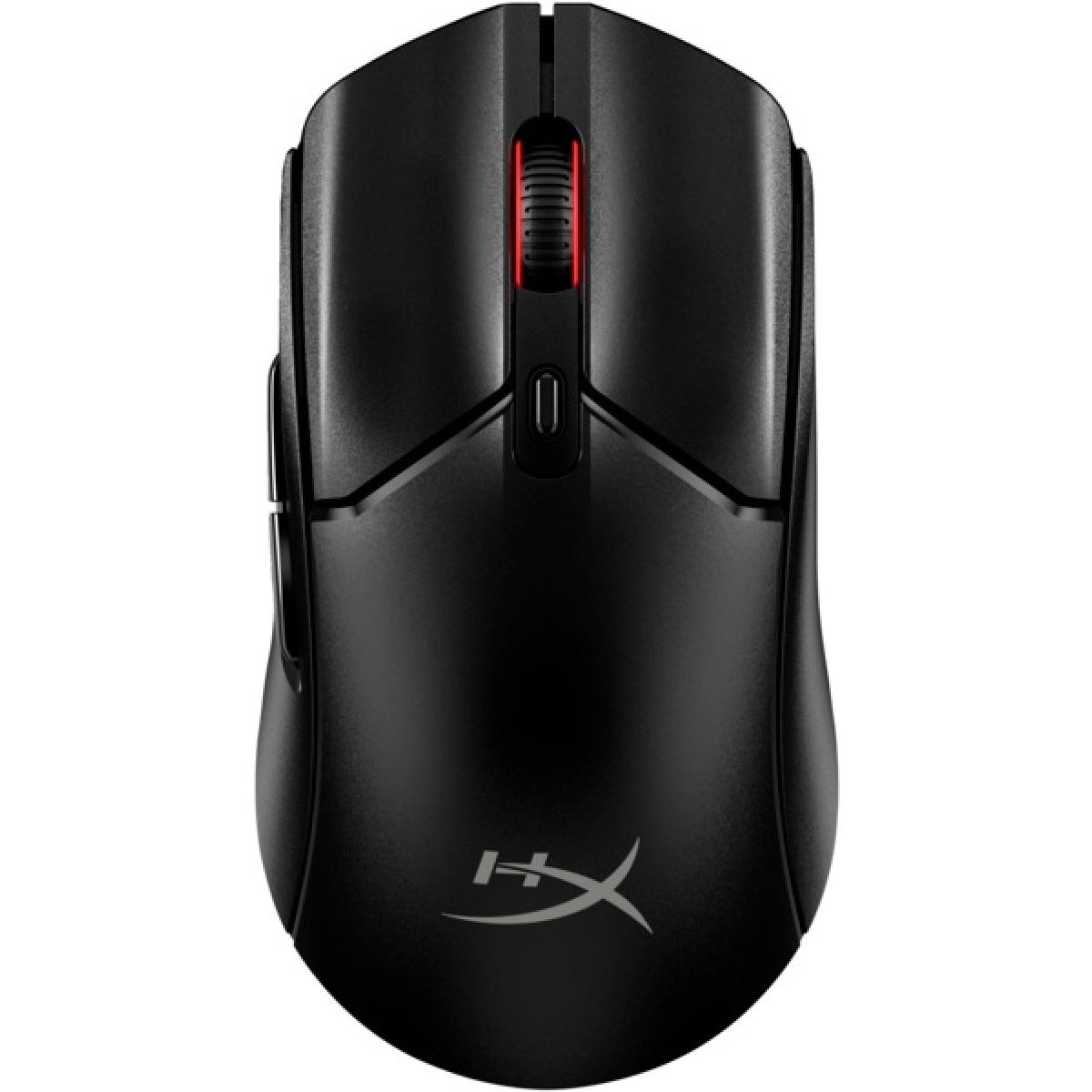 HyperX Pulsefire Haste 2 Core Wireless (2.4GHz / Bluetooth) Lightweight (70g) RGB Gaming Mouse,12K DPI, Up to 100 Hours AA Battery - For PC/PS5/Xbox Series X
