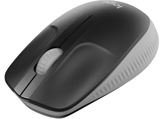 Logitech Wireless Mouse M190 - Full Size Ambidextrous Curve Design, Power Saving Mode, Precise Cursor Control & Scrolling, Wide Scroll Wheel, Thumb Grips