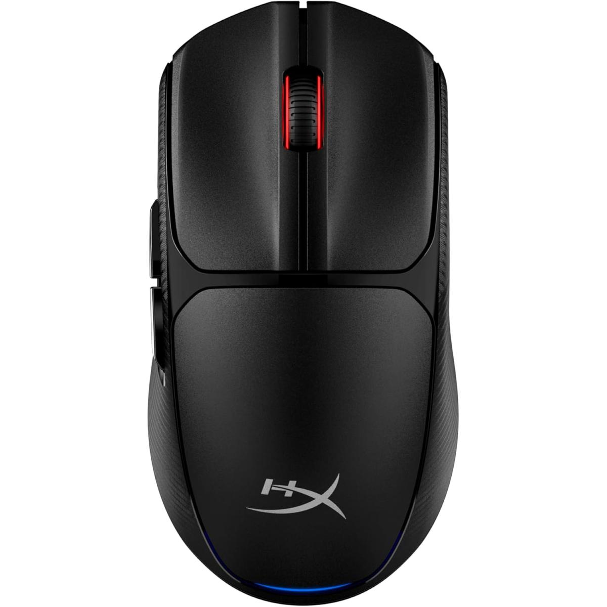HyperX Pulsefire Fuse Wireless (2.4GHz / Bluetooth) Lightweight (75g) RGB Gaming Mouse,12K DPI, Up to 85 Hours AA Battery - For PC/PS5/Xbox Series X