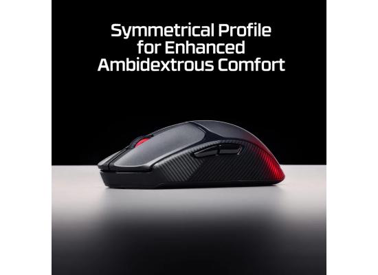 HyperX Pulsefire Fuse Wireless (2.4GHz / Bluetooth) Lightweight (75g) RGB Gaming Mouse,12K DPI, Up to 85 Hours AA Battery - For PC/PS5/Xbox Series X