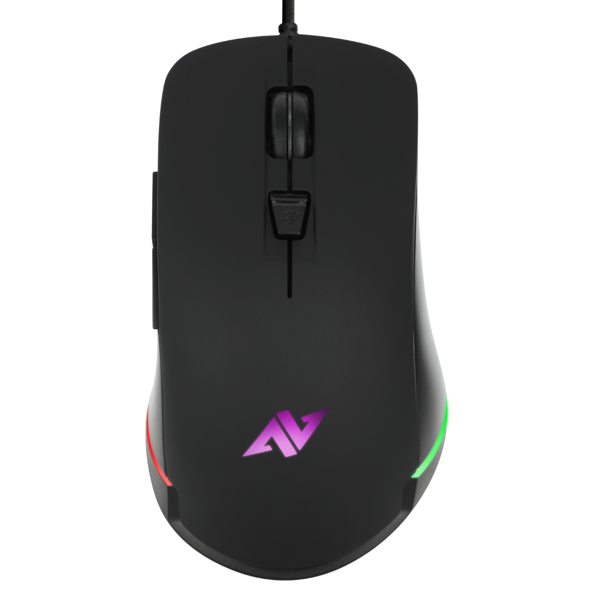 ABKONCORE ASTRA AM8 RGB 4Steps Sensitivity UpTo 3200DPI Gaming Mouse W/ Optical Sensor & Macro-Able 7 Keys 1.8m Cable