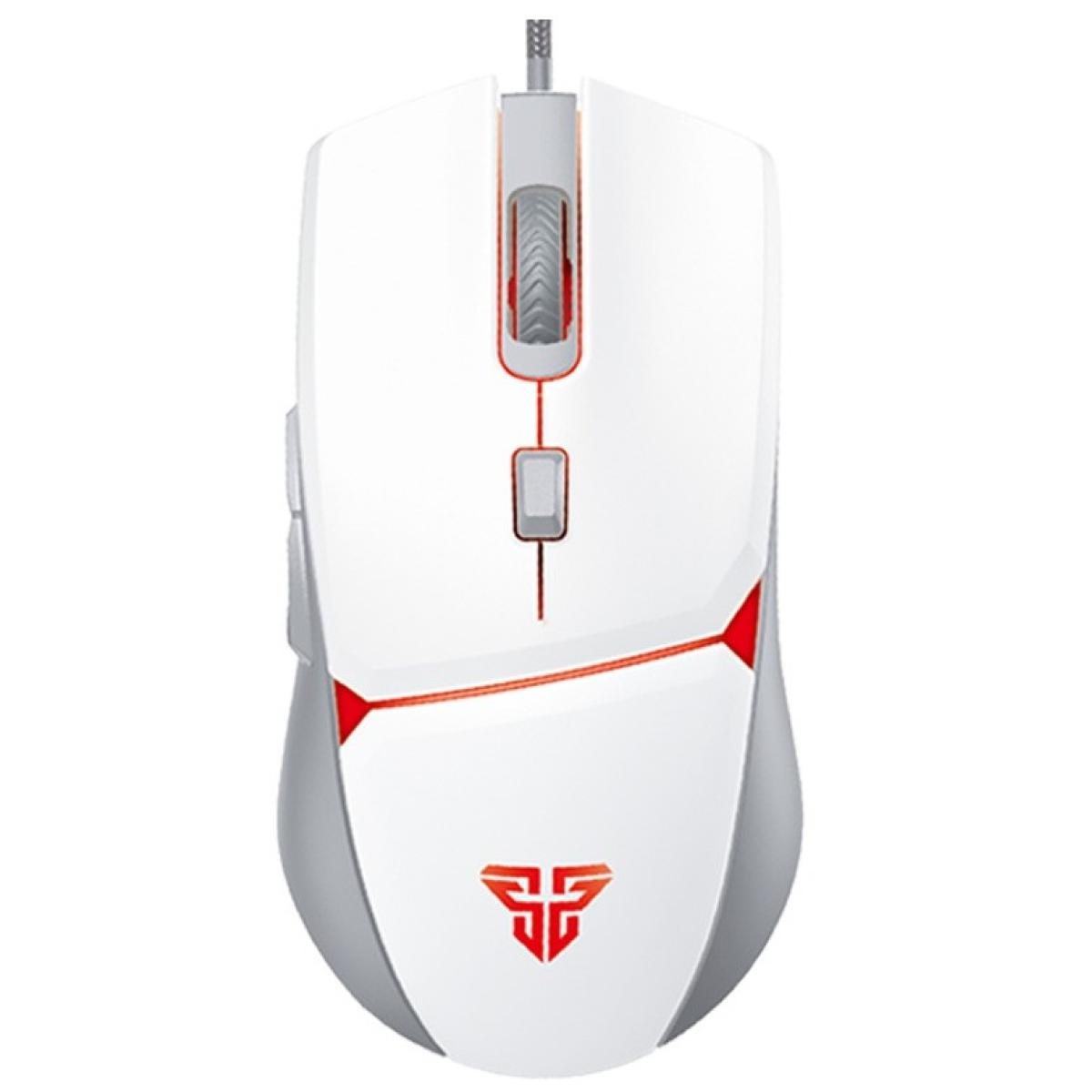 FANTECH CRYPTO VX7 RGB Optical Wired (White) Gaming Mouse 8000 DPI w/ 4 Colors LED