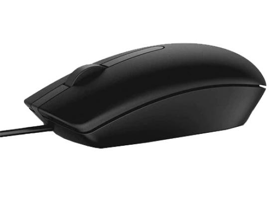 Dell MS116 Optical USB WIred Mouse 1000Dpi -Black