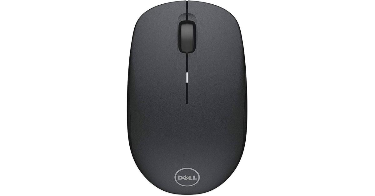 Dell WM126 Kabellose Maus - 1 Jahr Akkulaufzeit Schwarz