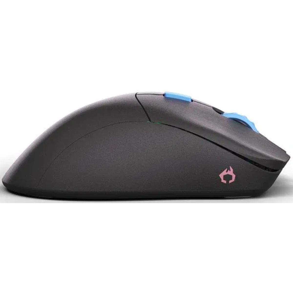 Glorious Forge Model D PRO Wireless (Vice Blue) 2.4Ghz + Wired Gaming Mouse 58g Lightweight , 19K DPI w/6 Programmable Buttons, Up To 80-Hour Battery