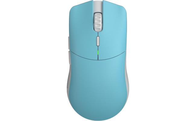 Glorious Forge Model O PRO Wireless (Blue Lynx) 2.4Ghz + Wired Gaming Mouse 55g Lightweight , 19K DPI w/6 Programmable Buttons, Up To 80-Hour Battery