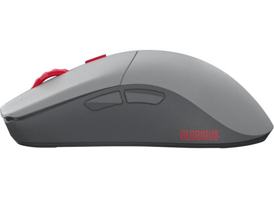 Glorious Forge Series One PRO Wireless (Centauri Red) 2.4Ghz + Wired Gaming Mouse 49g Ultra light, 19K DPI w/6 Programmable Buttons, Up To 84-Hour Battery