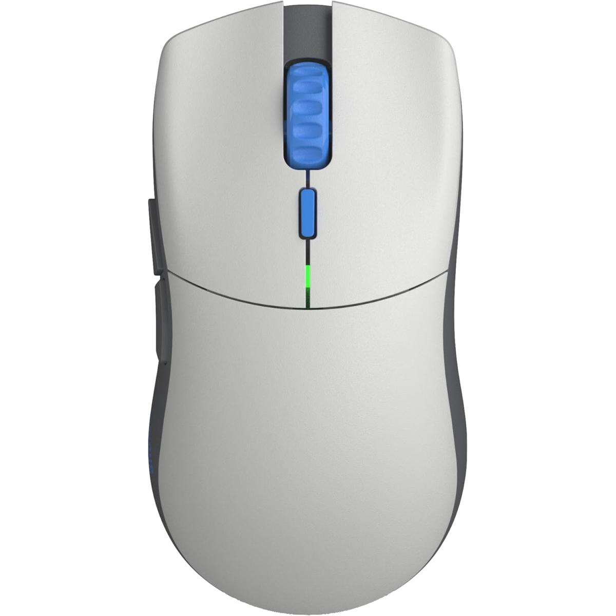 Glorious Forge Series One PRO Wireless (Vidar Blue) 2.4Ghz + Wired Gaming Mouse 49g Ultra light, 19K DPI w/6 Programmable Buttons, Up To 84-Hour Battery