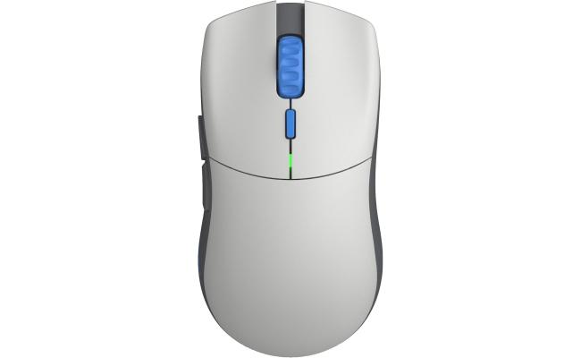 Glorious Forge Series One PRO Wireless (Vidar Blue) 2.4Ghz + Wired Gaming Mouse 49g Ultra light, 19K DPI w/6 Programmable Buttons, Up To 84-Hour Battery